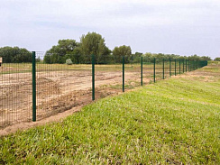 Забор DoorHan серия «Оптима Лайт» RAL 6005 2535x1530 мм